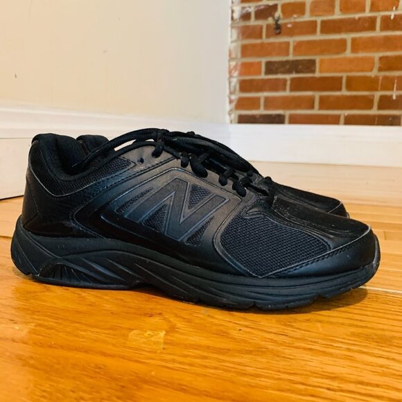 New Balance 847 V3 Mesh Ortholite Narrow Walking Shoes MW847BK3 Mens Size 10 - Picture 2 of 15
